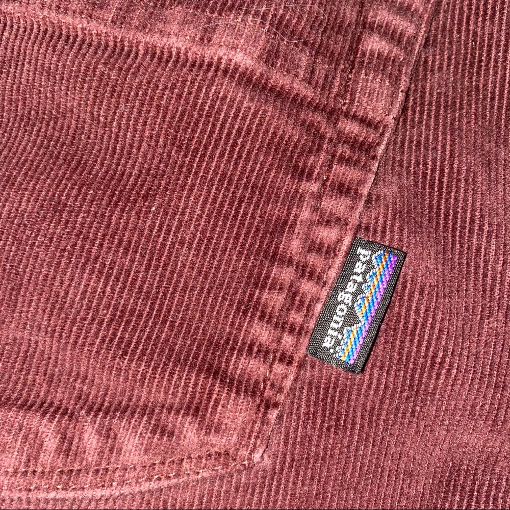 Patagonia Straight Leg Pants in Deep Burgundy - Picture 6 of 8